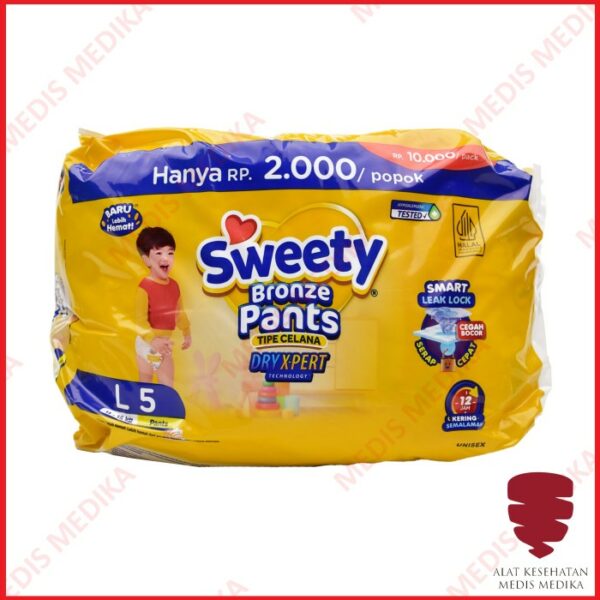 Sweety Bronze Pants L5 Popok Bayi Anak Celana Diapers Baby Child Ompol