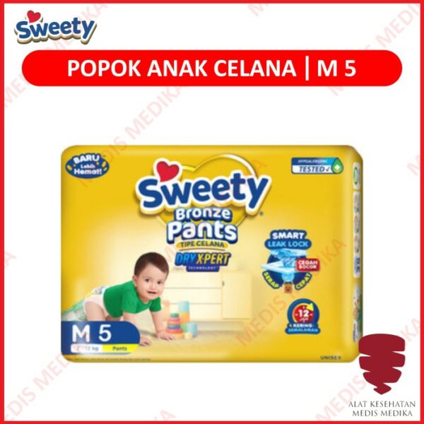 Sweety Bronze Pants M5 Popok Bayi Anak Celana Diapers Baby Child Ompol