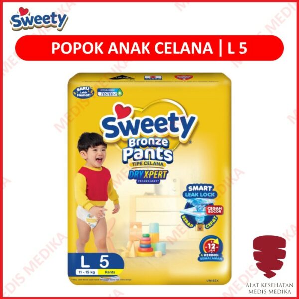 Sweety Bronze Pants L5 Popok Bayi Anak Celana Diapers Baby Child Ompol