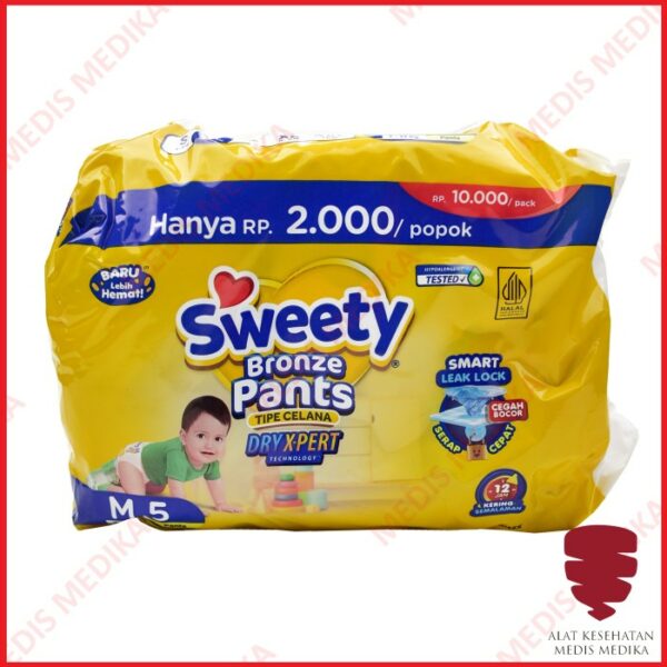 Sweety Bronze Pants M5 Popok Bayi Anak Celana Diapers Baby Child Ompol