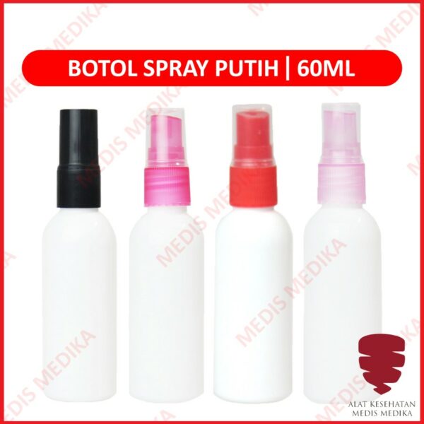Botol Kosong Spray Aseptic Antiseptik Sprayer 60 ml 60ml PLastik PET