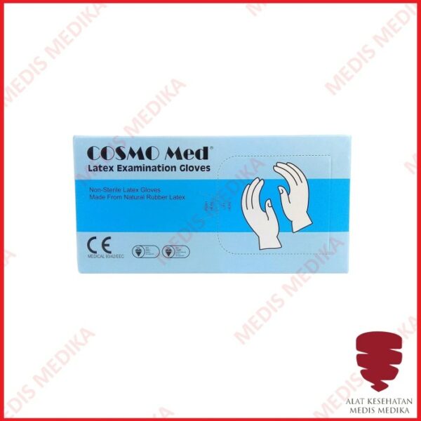 Sarung Tangan Operasi Latex Cosmo Med Surgery Gloves Premium 1 Box