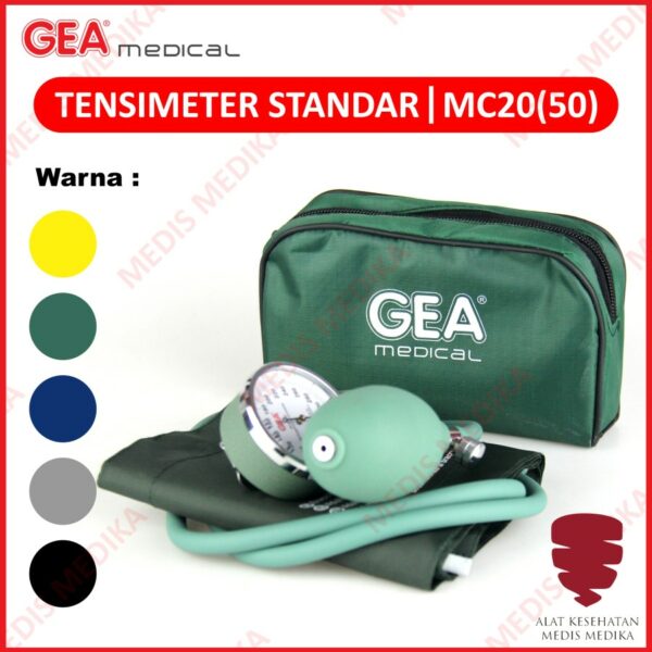 Tensimeter Aneroid Standard GEA MC20(50) Alat Ukur Tekanan Darah Tensi