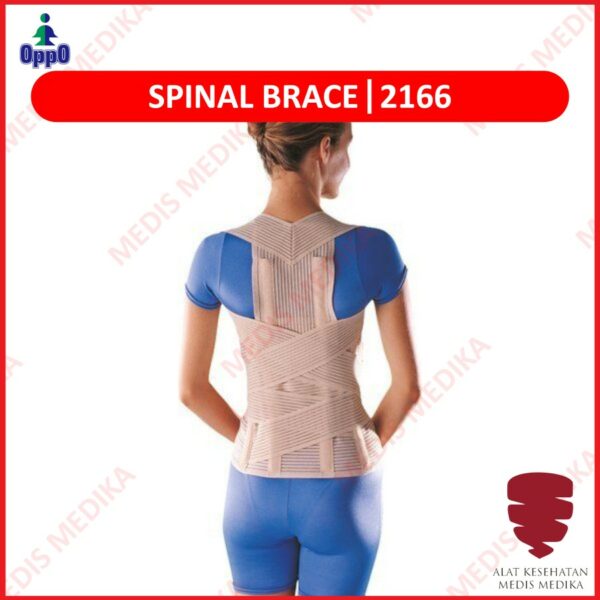 Oppo Spinal Brace 2166 Korset Penyangga Punggung Dekker Body Support