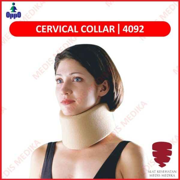 Oppo Medika Cervical Collar 4092 Medium Bensity Penyangga Tulang Leher
