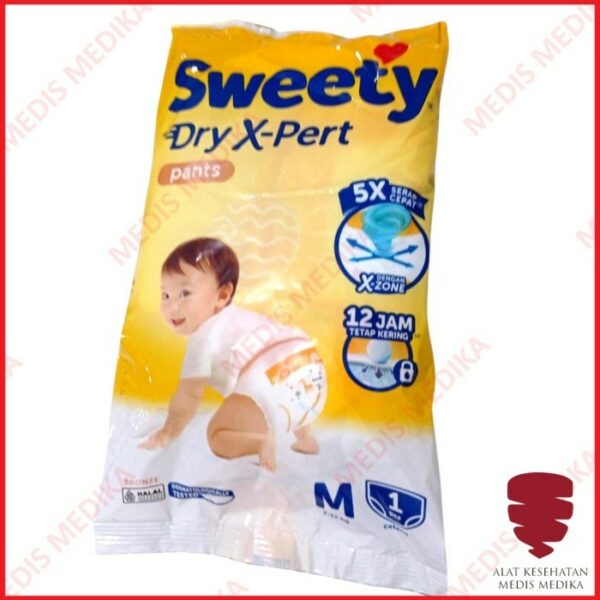 Sweety Bronze Pants S M L XL XXL Karton Popok Bayi Anak Celana Diapers Baby Ompol 120 Pack