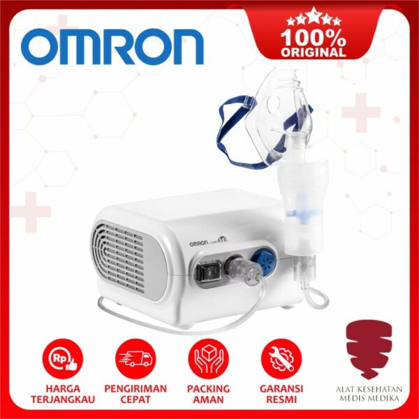 Omron NE C28 Compressor Nebulizer Alat Uap Pernafasan Asma NEC28 C 28