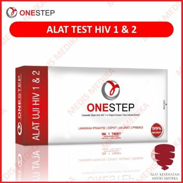 Onestep Alat Tes HIV Test Diagnosa Cek Kesehatan Uji AIDS One Step