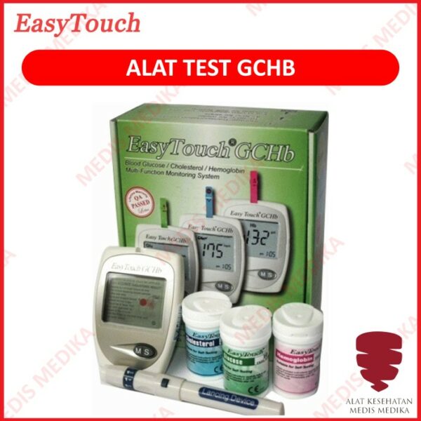 Alat Easy Touch GCHb Easytouch Glukosa Cholestrol Hemoglobin GHC GCH