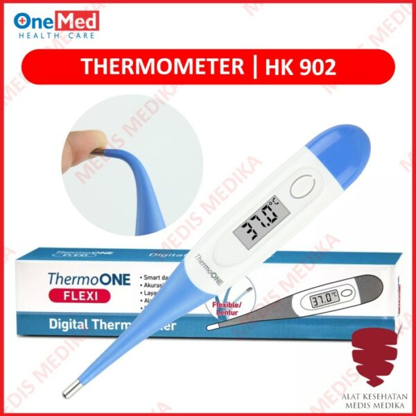 Thermometer Digital HK 902 Onemed Termometer Elastis Thermo One Flexi