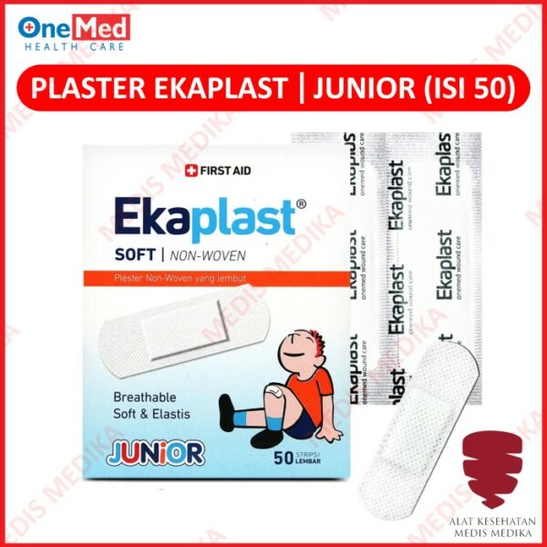 Plester Luka Ekaplast Junior Onemed Plaster Luka Non Woven 25 mm Box