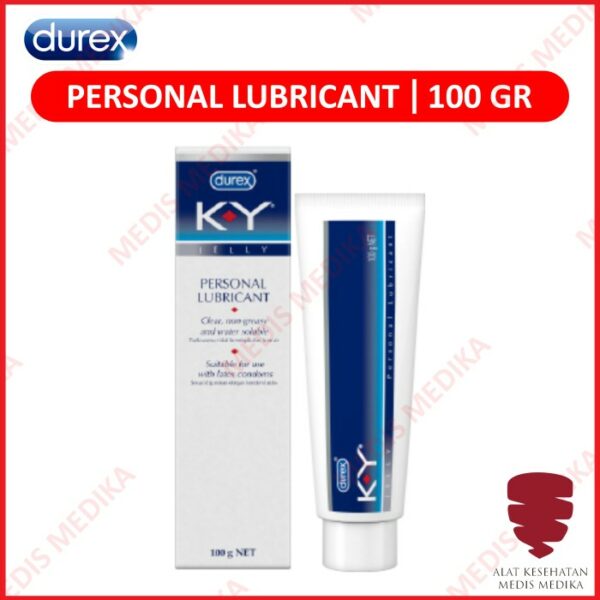 Durex KY Jelly Personal Lubricant 100 gr Pelumas K-Y Lubrikan Gel