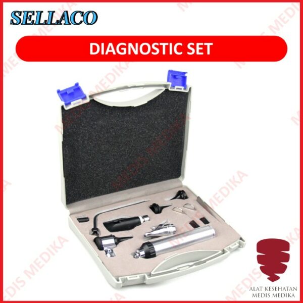 Diagnostic Set THT Dental Instrumen Diagnostik Kit Stainless Steel