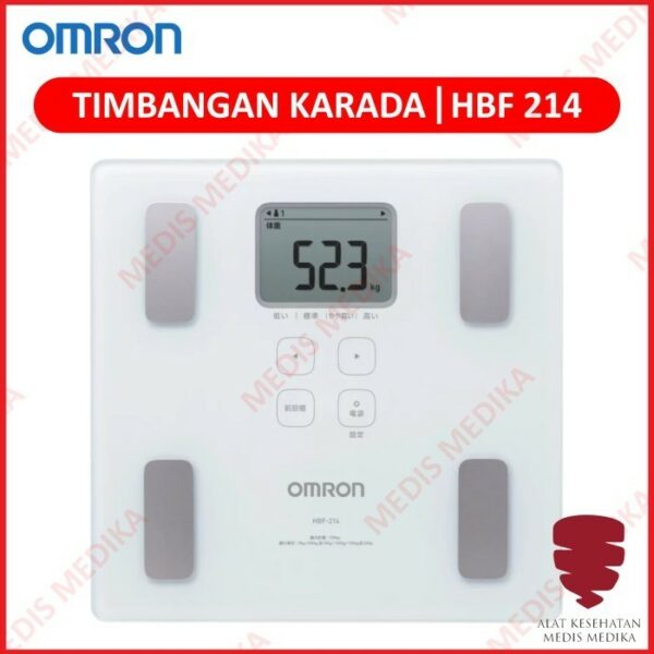 Timbangan Digital Omron HBF214 Karada Scan Body Fat Monitor HBF-214