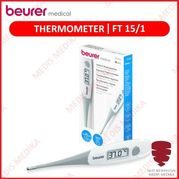 Thermometer Digital FT15 Beurer Thermo Elastis Ukur Suhu Badan FT 15