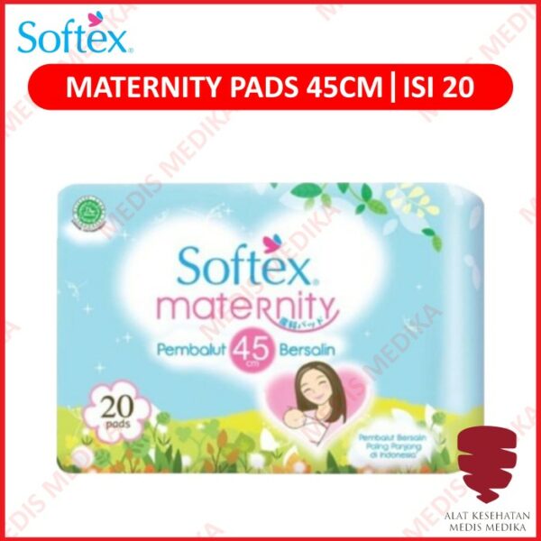 Softex Maternity Pads 45 cm Isi 20 Pembalut Bersalin Ibu Melahirkan