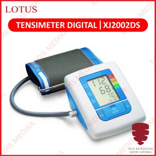 Tensimeter Digital Lotus XJ-2002DS Alat Ukur Tekanan Darah Tensi Meter