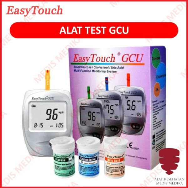 Easy Touch Alat Test Glucose Cholesterol Uric Acid EasyTouch GCU