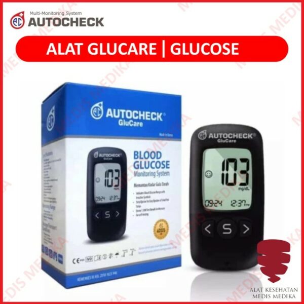 Alat Glucare Glucose Alat Test Tes Cek Ukur Diangnosa Gula Darah Autoc