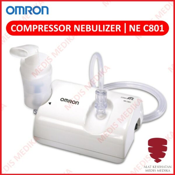 Omron NE-C801 Compressor Nebulizer Nebul Alat Uap Terapi Asma NE C801