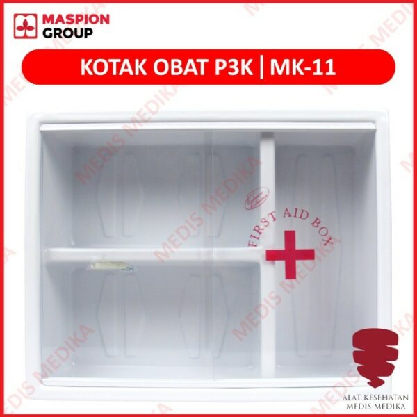 Maspion Tempat Obat MK11 P3K tempel dinding Serbaguna First Aid MK 11