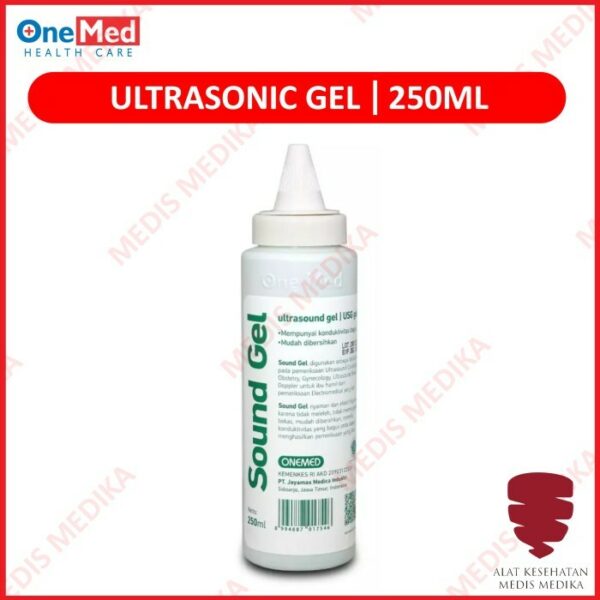 Ultrasonic Gel 250 ml Onemed Ultrasound USG Sound Jelly Doppler 250ml