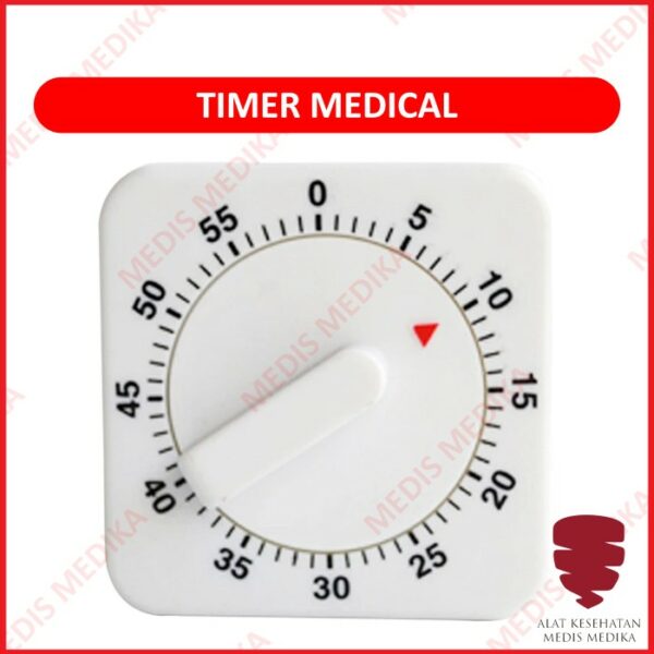 Timer Medical Alat Atur Waktu Dapur Kitchen Masak Mechanical Manual