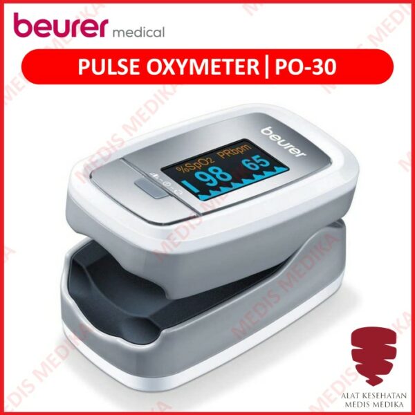 Oxymeter PO 30 Beurer Alat Ukur Kadar Oksigen Darah Pulse Oximeter