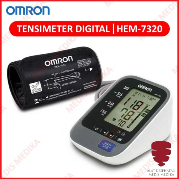 Tensimeter Digital HEM 7320 Peralatan Diagnosa Tekanan Darah Omron