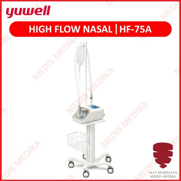 High Flow Nasal Oxygen HF-75A HFNC Yuwell Alat Mesin Terapi Oksigen