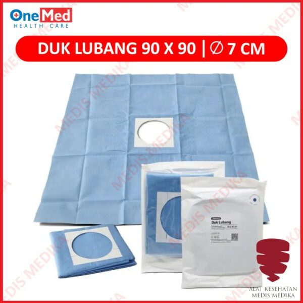 Duk Sterile 90X90 D7 Peralatan P3K Disposable Kain Operasi Onemed