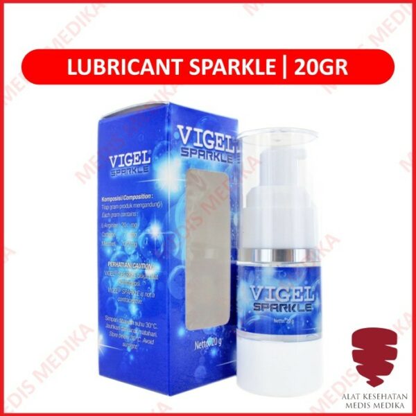 Lubricant Gel Sparkle 20 gr Pelumas Alat Kontrasepsi 20gr Vigel