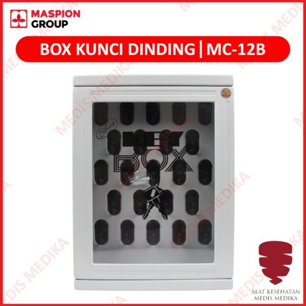 Maspion MC12B Lemari Kunci Key Box Tempat Kotak Gantungan Tanpa Kunci