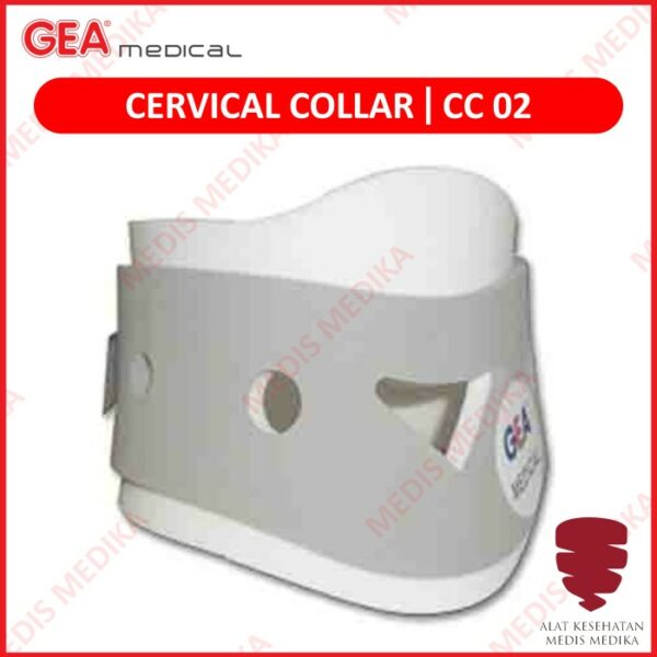 Cervical Collar CC02 Peralatan Penyangga Penompang Leher Terapi GEA