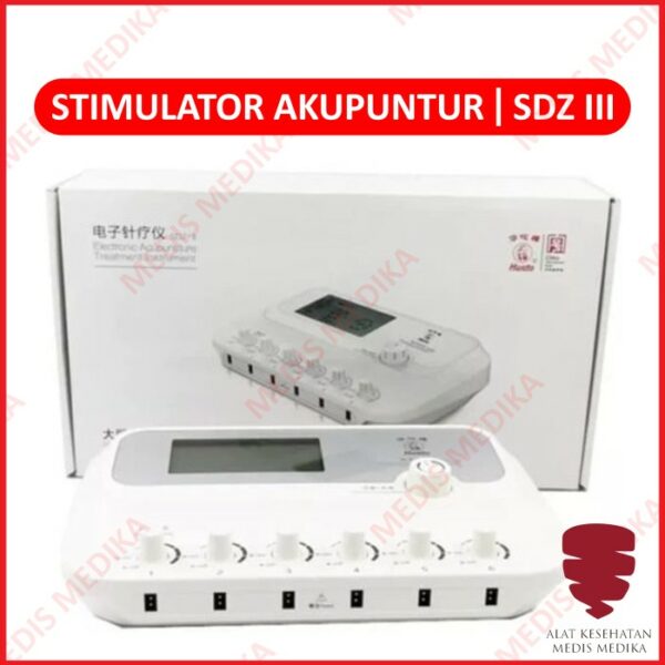 Stimulator Akupuntur SDZ III Hwato Alat Tens Fisioterapi Terapi 3