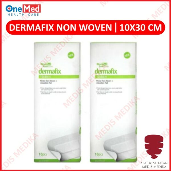 Dermafix Non Woven 10 X 30CM Onemed Plester Luka Alat P3K Isi 10 Pcs