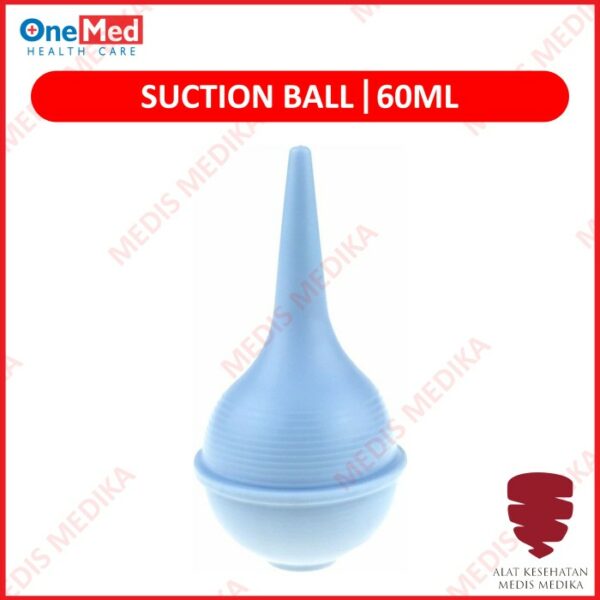 Suction Ball 60ML Sedot Ingus Bayi Nasal Aspirator 60CC Syringe Onemed