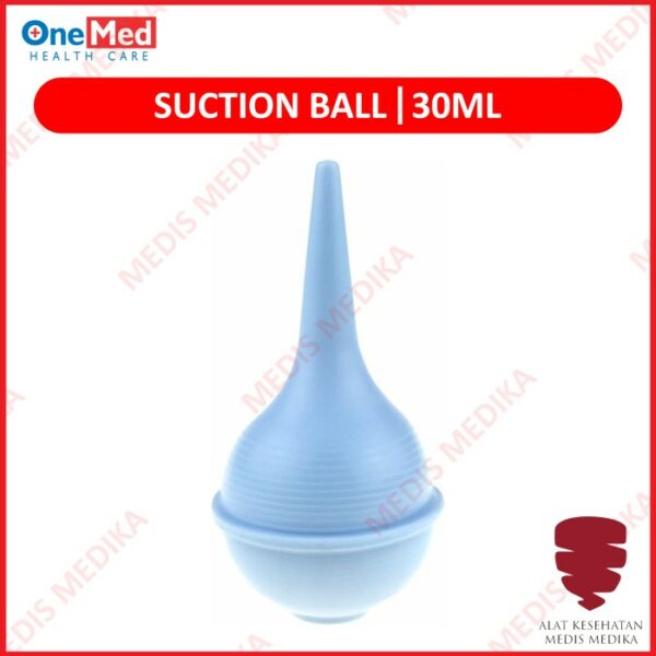 Suction Ball 30 CC Sedot Ingus Bayi Nasal Aspirator Ear Syringe Onemed