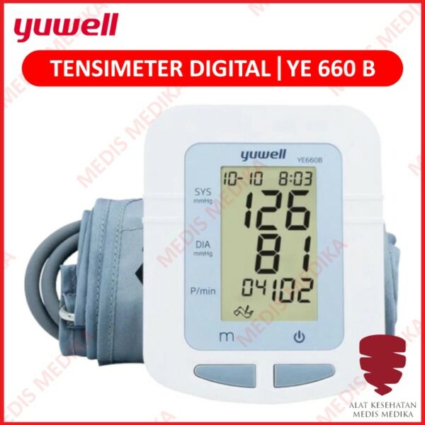 Yuwell YE660B Tensimeter Digital Intellisense Alat Cek Darah YE 660 B