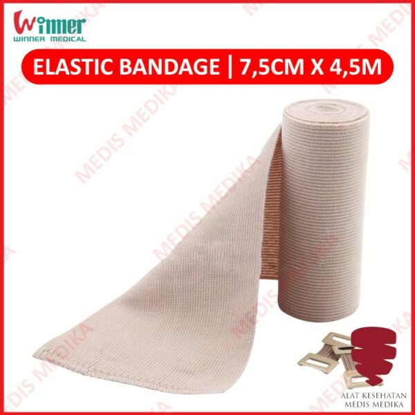 Winner Elastic Bandange 10 CM X 4.5M Verban Kain Persendian Alat P3K