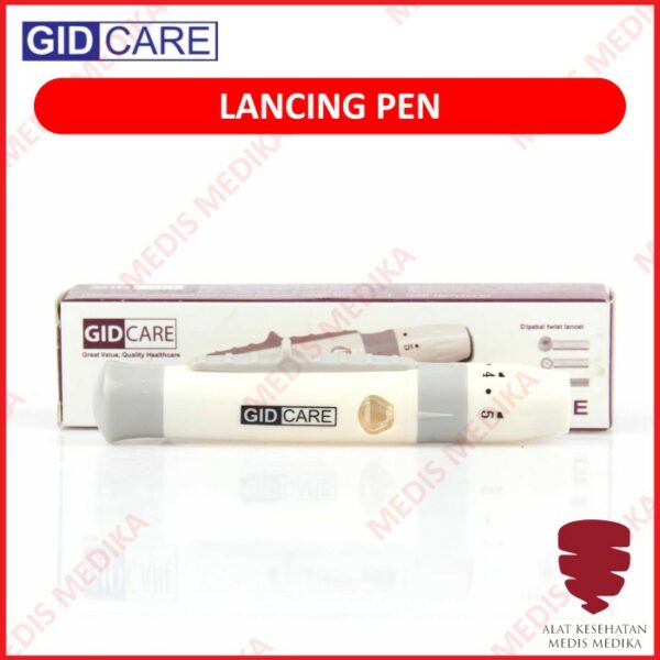 Lancing Pen GIDCare Alat Ambil Sample Darah Pena Bekam Lancet Device