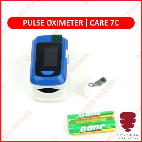 Icare Fingertip Pulse Oxymeter Care 7C Alat Ukur Kadar Oksigen Jari