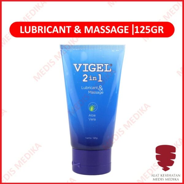 Vigel 2in1 125 gram Lubricant And Massage Gel Pelicin Pelumas 2 in 1