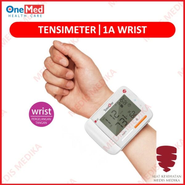 TensiOne Tensimeter1A Alat Darah Digital Pergelangan Tangan Onemed 1A
