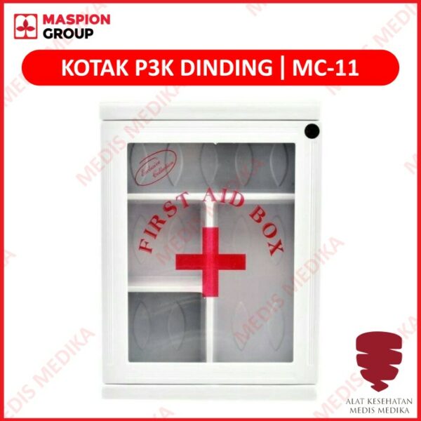 Maspion Kotak MC 11 First Aid Box Lemari Obat Dinding Tempat Obat MC11
