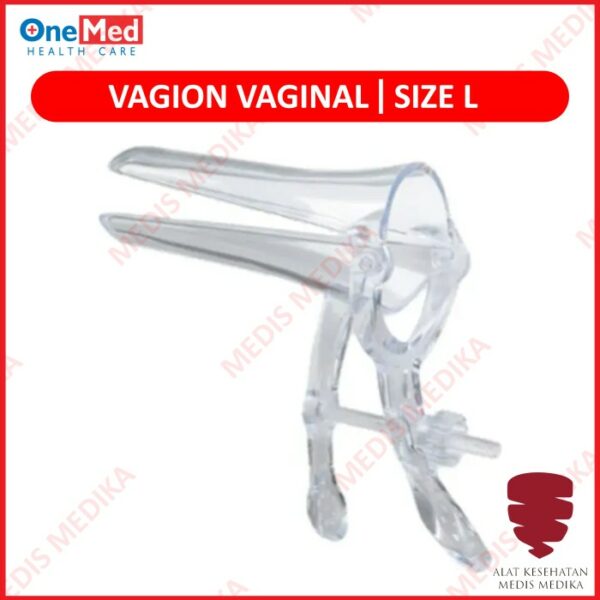 Vagion Vaginal Size L Spekulum Cocor Bebek Plastik Steril Large Onemed
