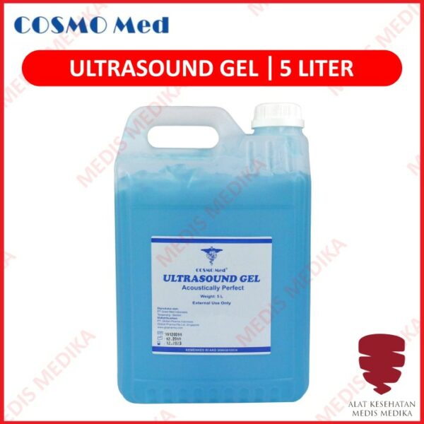 USG Gel 5 Liter COSMO med Galon Ultrasound Jelly Doppler Dopler 5L