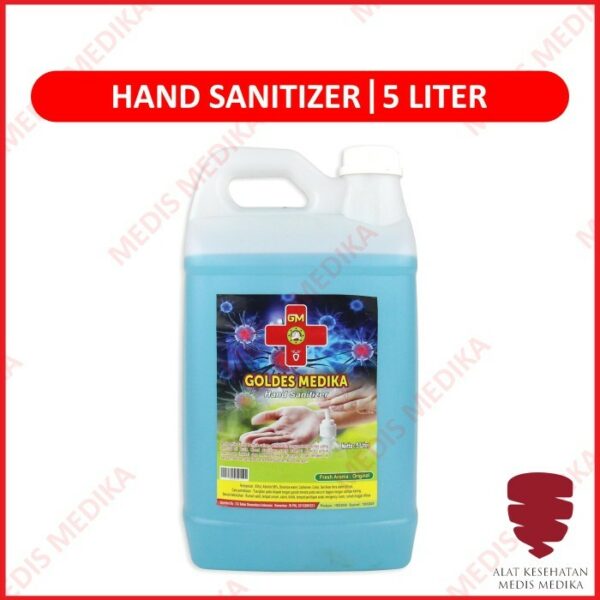 Aseptic Cair 5 Liter Antiseptik Antiseptic Hand Sanitizer 5L 5 L
