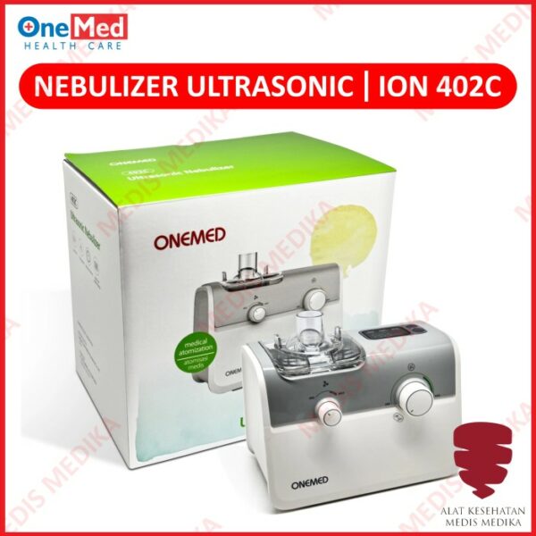 Nebulizer Ultrasonic ION Onemed 402C Alat Uap Terapi Pernafasan Asma