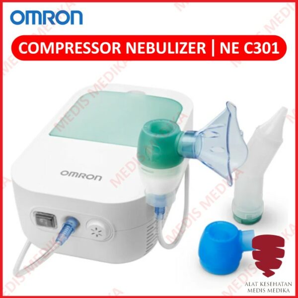 Omron NE C301 Compressor Nebulizer Bayi Nasal Aspirator Duo Baby Alat